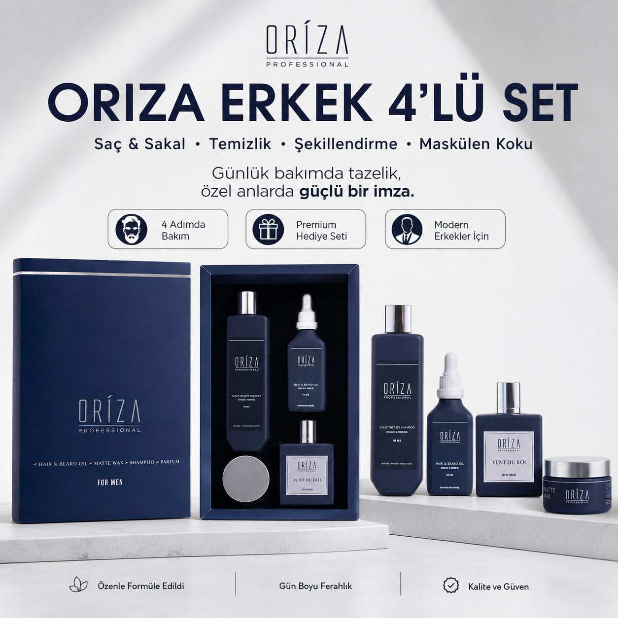 Oriza Erkek Bakım Seti