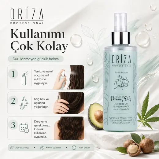 Oriza Professional Hair Cocktail görsel 3