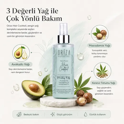 Oriza Professional Hair Cocktail görsel 4