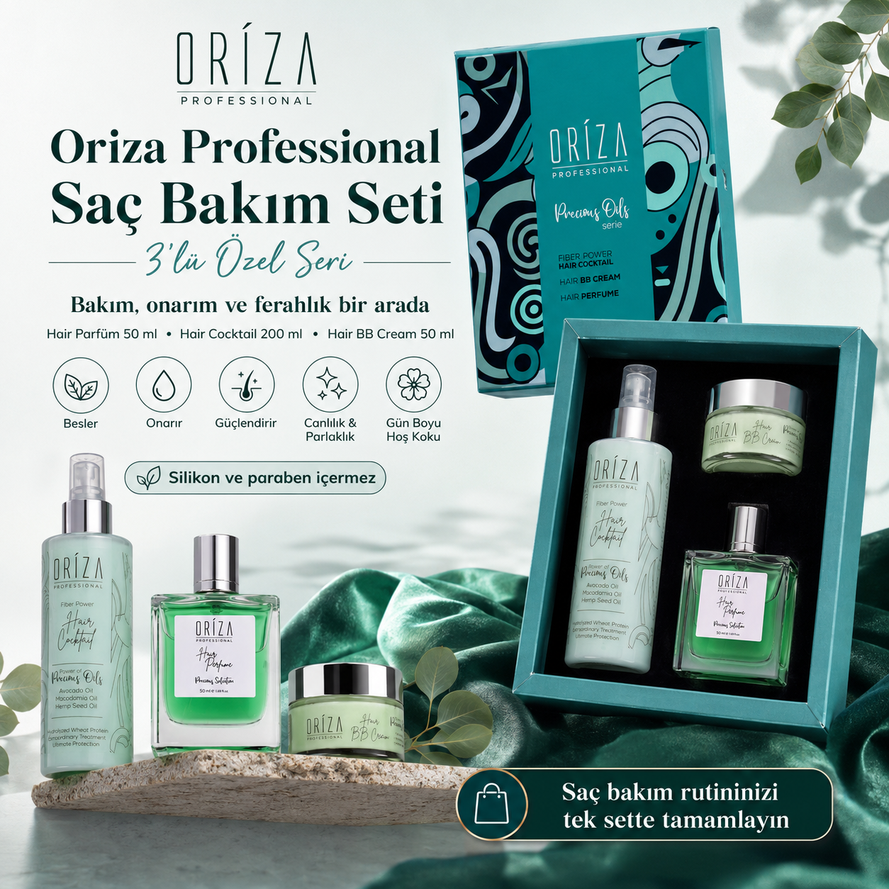Oriza Profesyonel Saç Bakım Seti