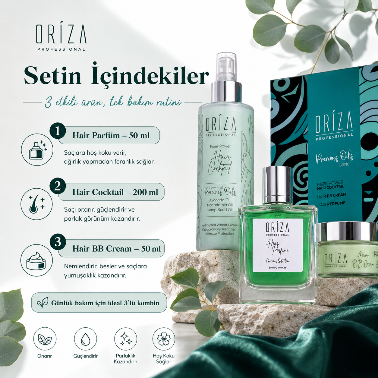 Oriza Profesyonel Saç Bakım Seti görsel