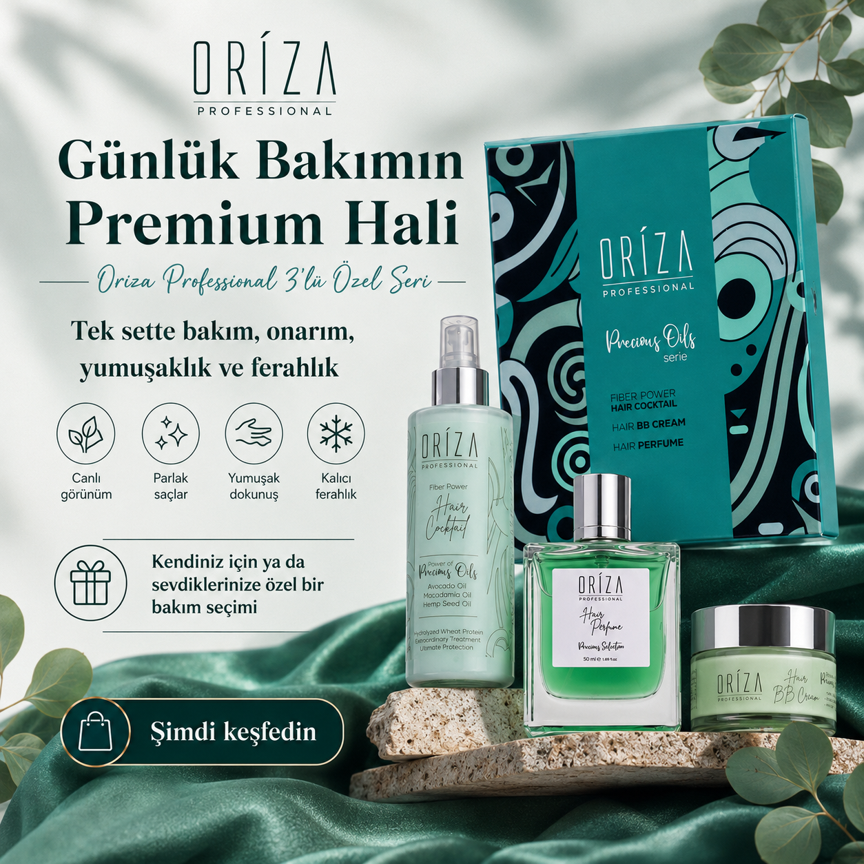 Oriza Profesyonel Saç Bakım Seti görsel