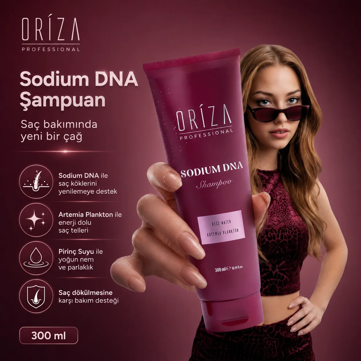 Oriza Sodium DNA Saç Şampuanı