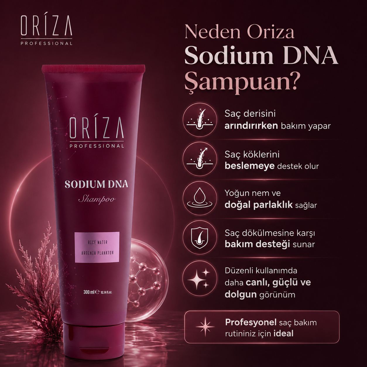 Oriza Sodium DNA Saç Şampuanı görsel